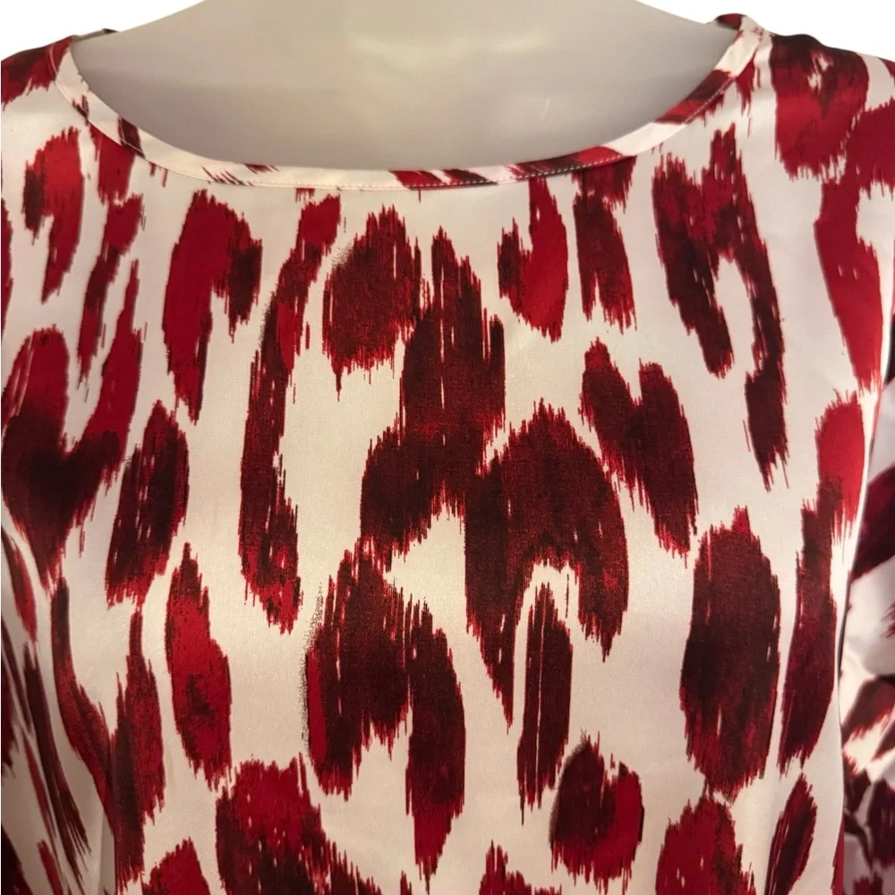 Chico's Bold Print 3/4 Sleeve Blouse  SIZE: SMALL    #2 - Picture 2 of 7